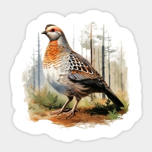 Partridge Sticker